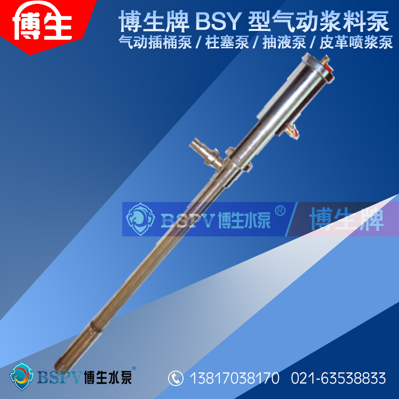 BSY-B1.2型氣動(dòng)漿料泵(氣動(dòng)柱塞泵)